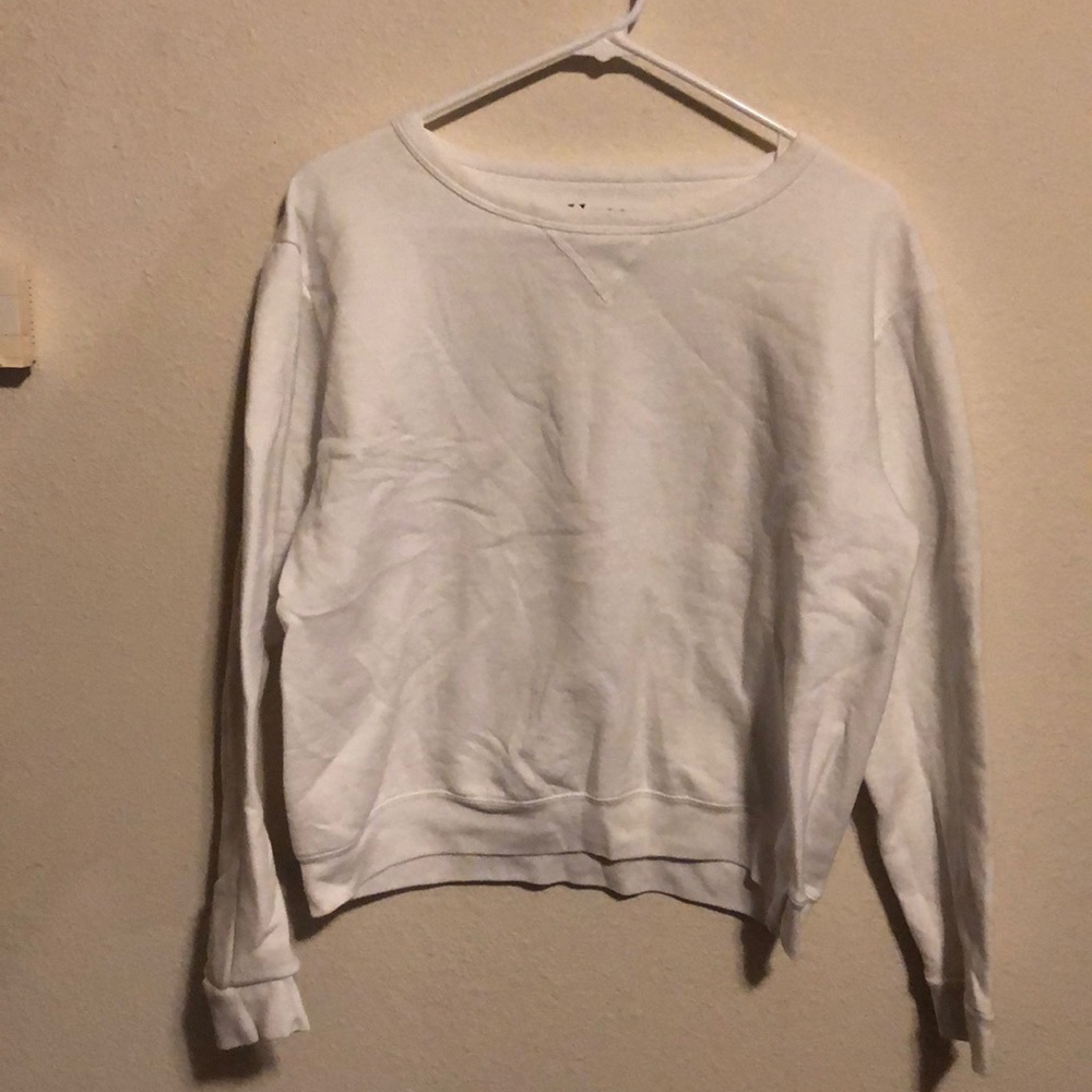 White CrewNeck